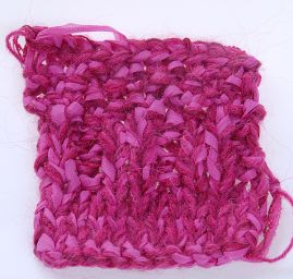 Vlněná pletací příze MarLen růžový melír