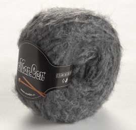 Mohér směs silnější příze MarLen antracit