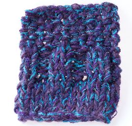 Vlněná příze MarLen fialový melír