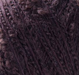 Vlněná pletací příze MarLen buklé tm.hnědá