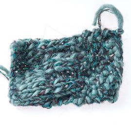 Vlněná příze MarLen zelený melír