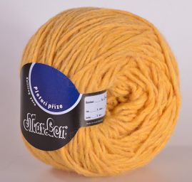 Efektní silnější příze MarLen "robusto" pastel žlutá