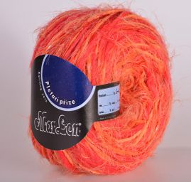 Originální příze MarLen červenooranžový melír