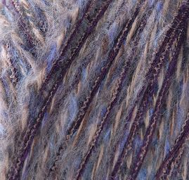 Vlněná příze MarLen hnědofialový melír