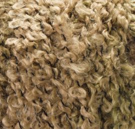 Směsová příze samovzorovací MarLen bukle zelenohnědá