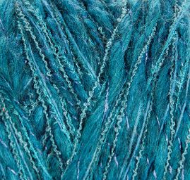 Směsová vlněná příze MarLen petrolejový melír