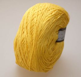 Bavlněná stužková příze MarLen sytě žlutá
