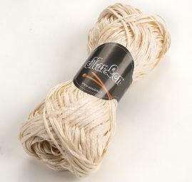 Bavlněná stužková příze MarLen ecru