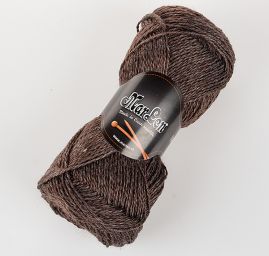 Pletací příze MarLen vlna alpaka/angora tm.hnědá