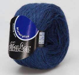 Vlněná příze Marlen alpaka/angora ocelově modrá