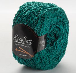 Hedvábná příze MarLen tmavě zelená 