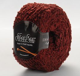 Hedvábná příze MarLen hnědá