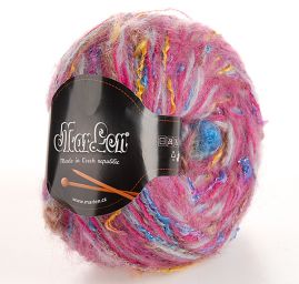 Originální příze MarLen růžový melír součky