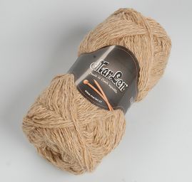 Tweedová pletací příze MarLen oříšková