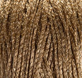 Viskozová stužková příze MarLen zlatá nitka