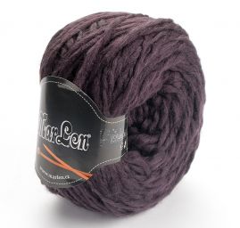 Vlněná pletací příze MarLen vínověhnědá