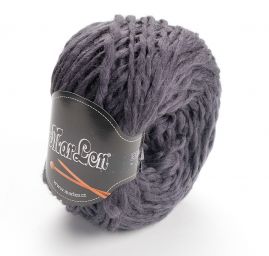 Vlněná pletací příze MarLen šedá