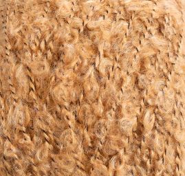 Mohérová pletací příze MarLen součky oříšková