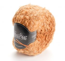 Mohérová pletací příze MarLen součky oříšková