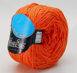 Stužková bavlna Marlen oranžová