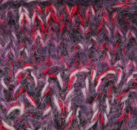 Moherová pletací příze Marlen fialový melír