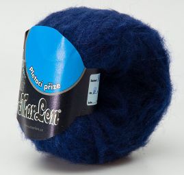 Moherová směsová příze Marlen tm. modrá