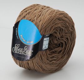 Efektní stužková příze Marlen hnědá