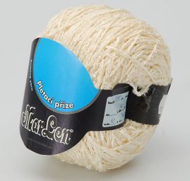 Efektní příze Marlen s uzlíčky smetanová