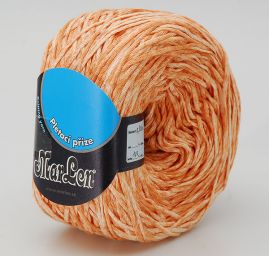 Stužková příze Marlen melír smetanovorezavá