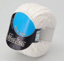 Efektní směsová příze Marlen sněhově bílá