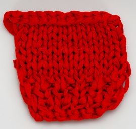 Stužková příze Marlen široká 9 mm červená