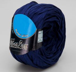 Stužková příze Marlen široká 9 mm modrá