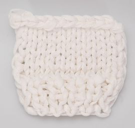 Stužková příze Marlen široká 9mm bílá