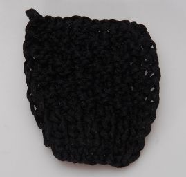 Stužková příze Marlen s leskem černá