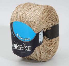 Efektní příze Marlen směs vis/PP béžová