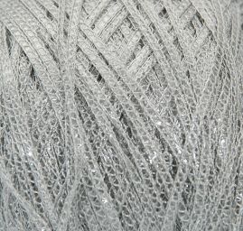 Efektní příze Marlen směs vis/PP sv. šedá