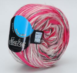 Vlněná směsová příze Marlen růžovošedý melír