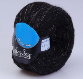 Vlněná příze Marlen černošedý melír