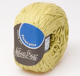 Stužková bavlna středně silná světle zelená