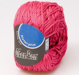 Stužková bavlna středně silná fuchsie