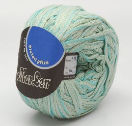 Bavlna stužka Marlen tyrkysový melír