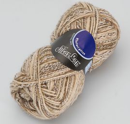 Vlna směs příze Marlen s buklé béžový melír