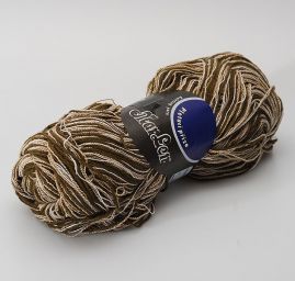 Bavlněná příze Marlen hnědobéžový melír