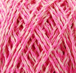 Bavlna směs pletací příze Marlen růžový melír