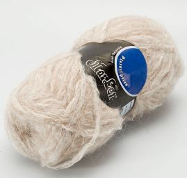 Vlněná pletací příze Marlen světle šedý melír