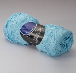 Stužková bavlněná příze MarLen sv.modrá