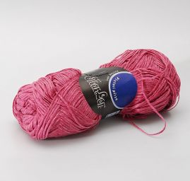 Stužková bavlněná příze, starorůžová