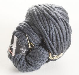 Extra silná pletací příze MarLen tmavě šedá