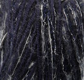 Vlněná příze Marlen tmavěmodrobílý melír