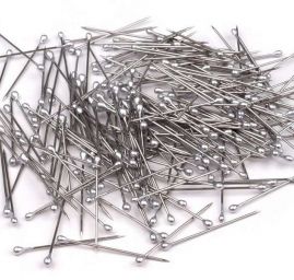 Špendlíky cca 380ks 30gr.  0,67 x 26mm